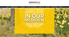 Desktop Screenshot of meriden2020.com