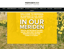 Tablet Screenshot of meriden2020.com